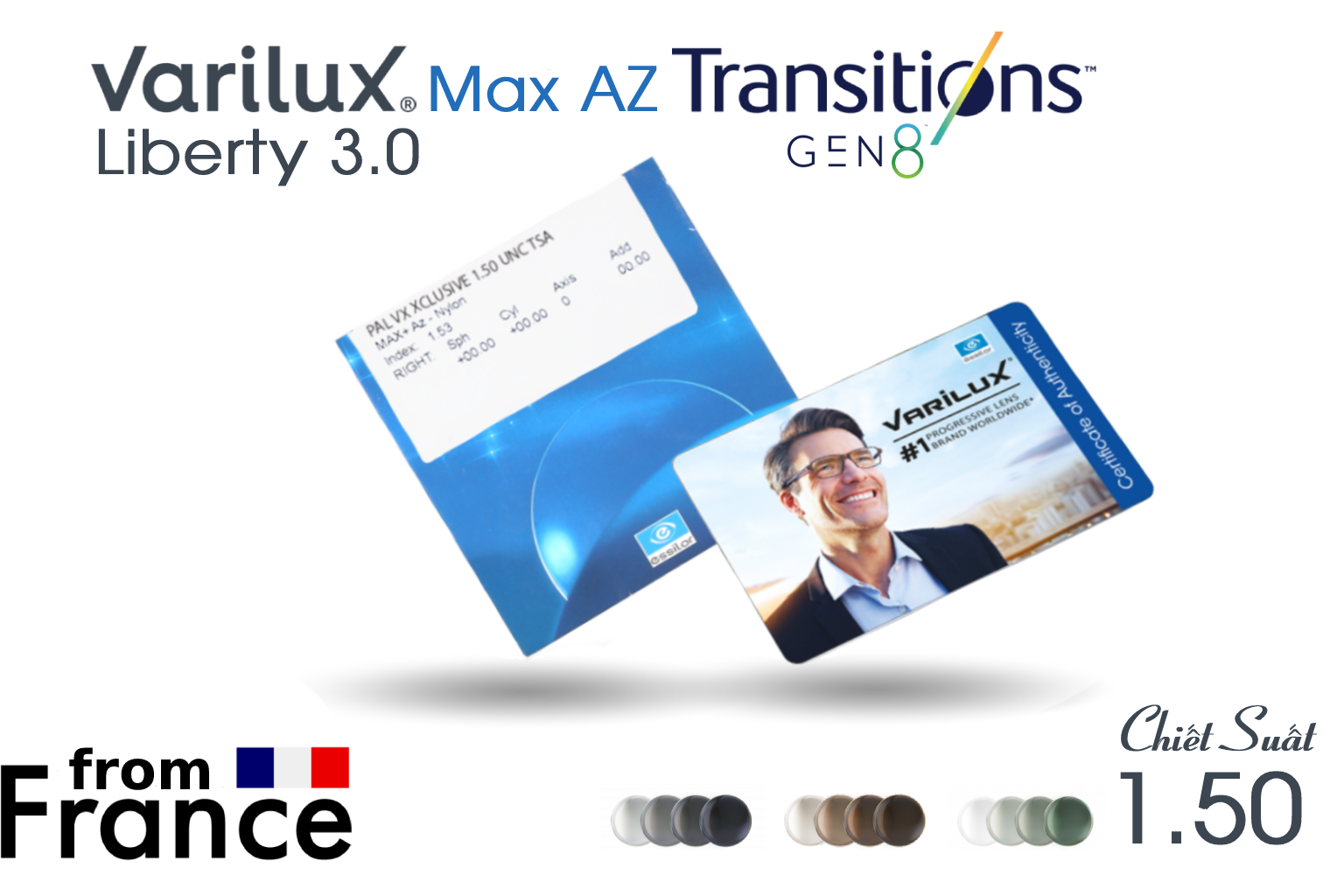 Varilux Max AZ Liberty3.0 Transition Gen8